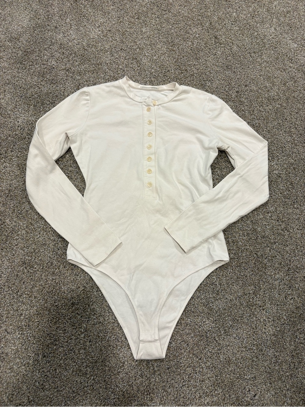 Reformation Nisa Knit Bodysuit - Cream